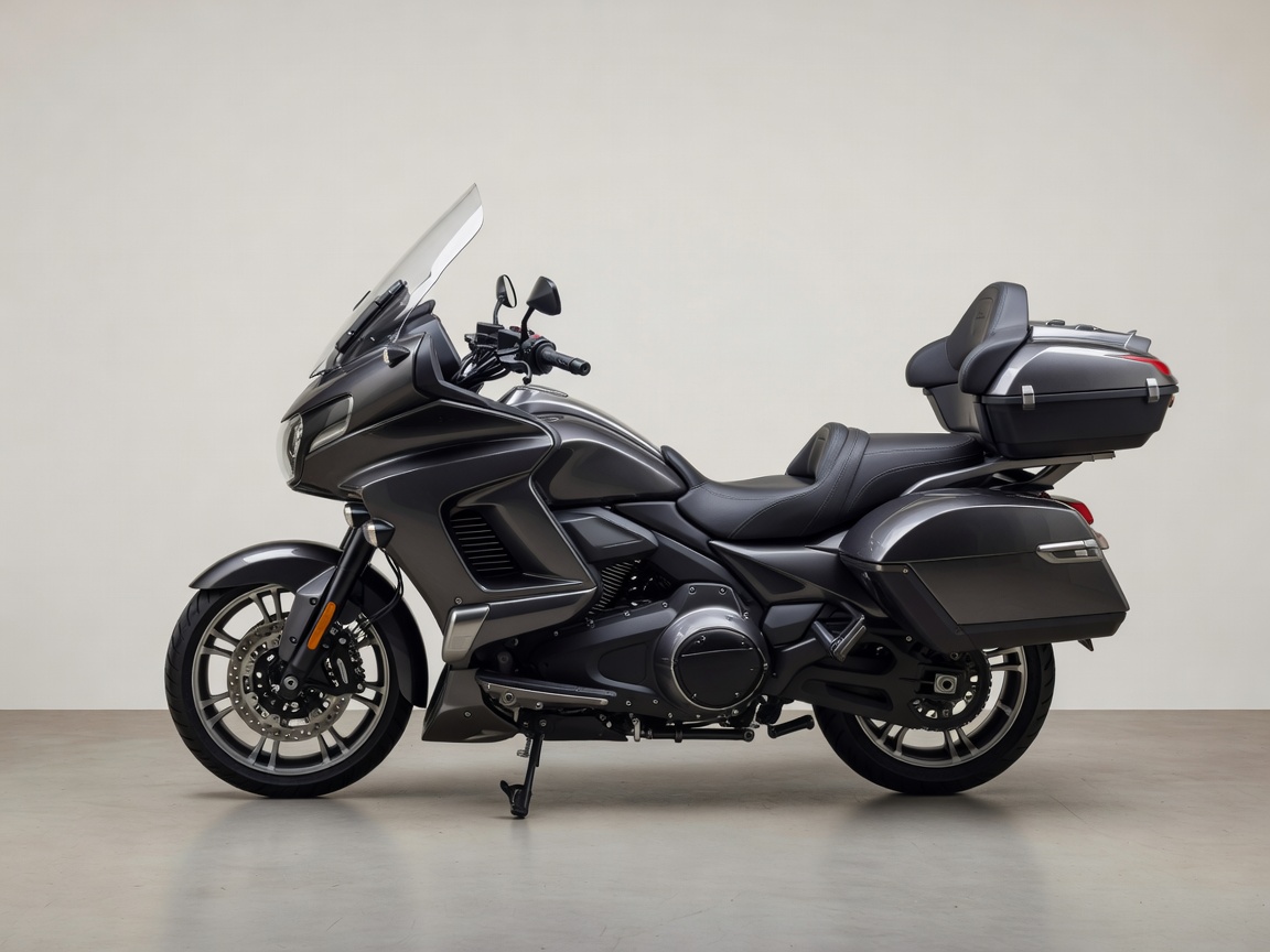 Complete Vanguard Transcontinental touring motorcycle