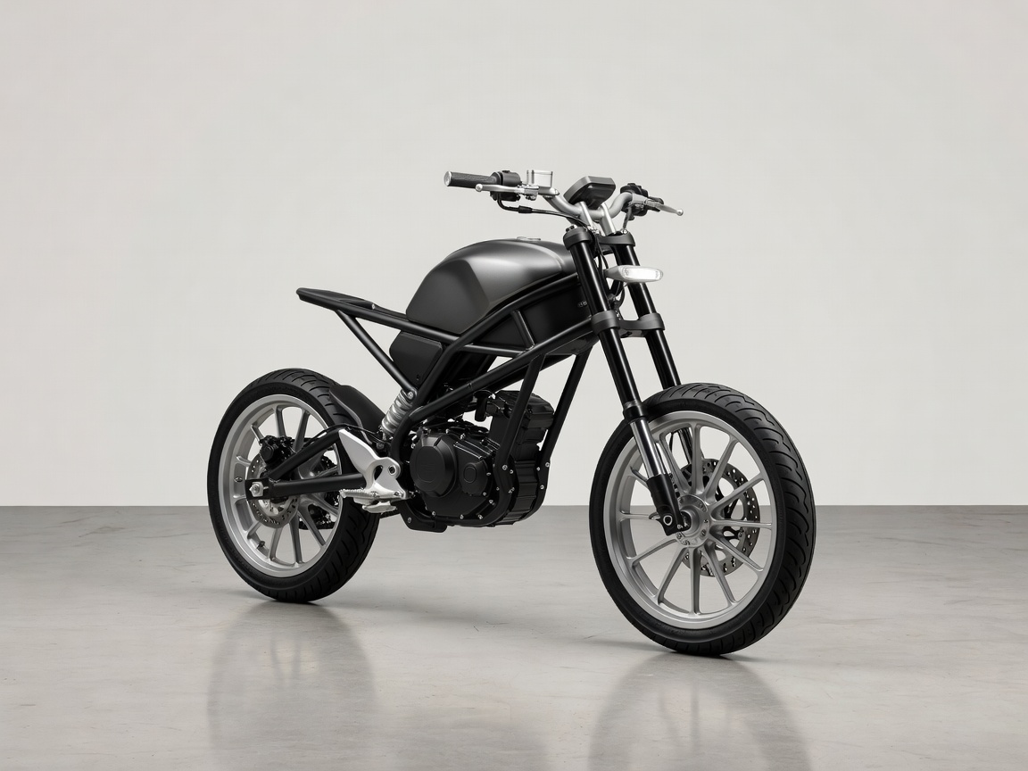 Complete Kyoto Urban Minimalist motorcycle